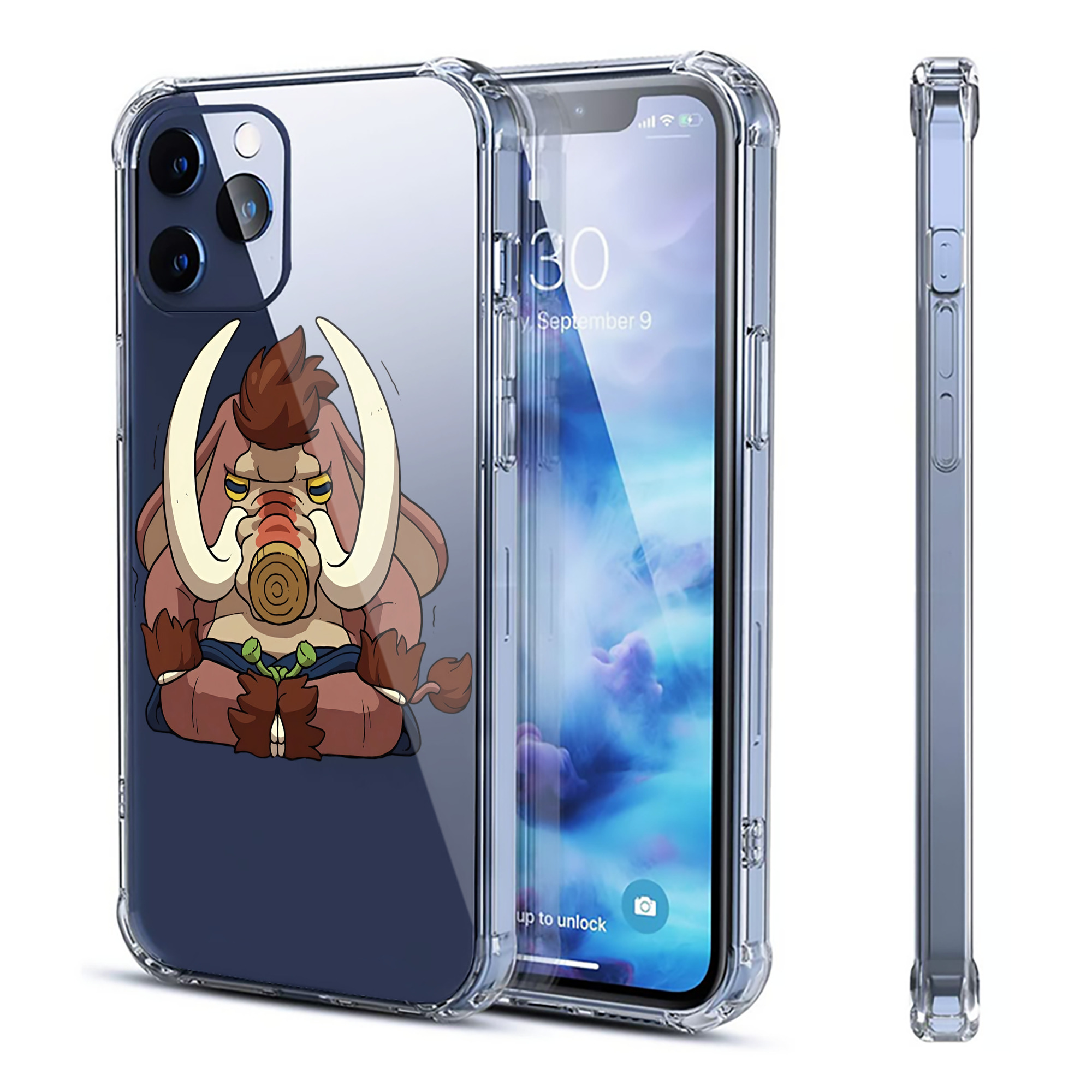 （画像用） 妖怪ウォッチ Yo-kai Watch 【iPhone 12シリーズ対応】透明スマホケース（クリアソフトケース）